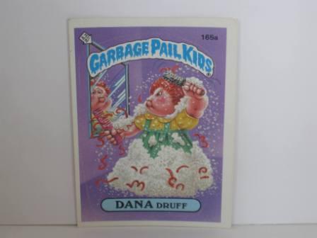 165a DANA Druff 1986 Topps Garbage Pail Kids Card